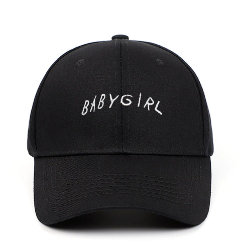 BABYGIRL Letter Embroidered Baseball Cap Spring New Product Cap Outdoor Sports Sun Visor Universe Shop