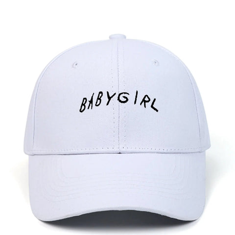 BABYGIRL Letter Embroidered Baseball Cap Spring New Product Cap Outdoor Sports Sun Visor Universe Shop