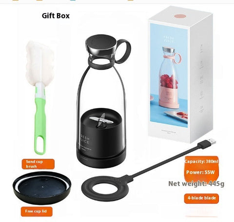 350ML Electric Juicer Blender Mixer USB Rechargeable Machine Household Portable Blender Maker Cup Kitchen Tool Kit Universe Shop