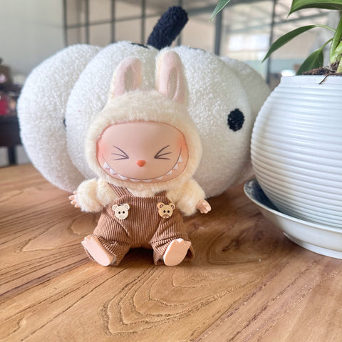 Lububu Doll Clothes Doll Overalls
