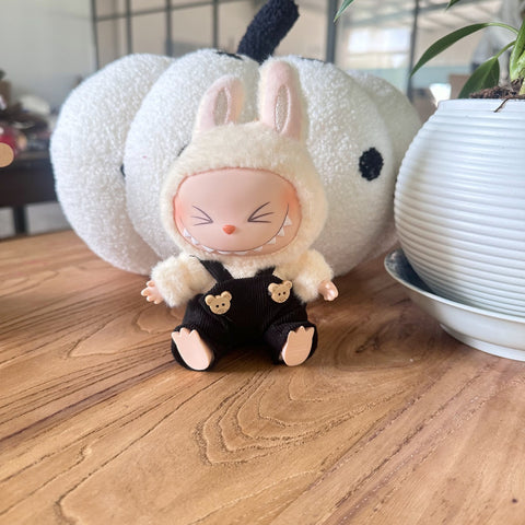 Lububu Doll Clothes Doll Overalls