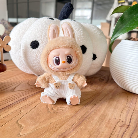 Lububu Doll Clothes Doll Overalls
