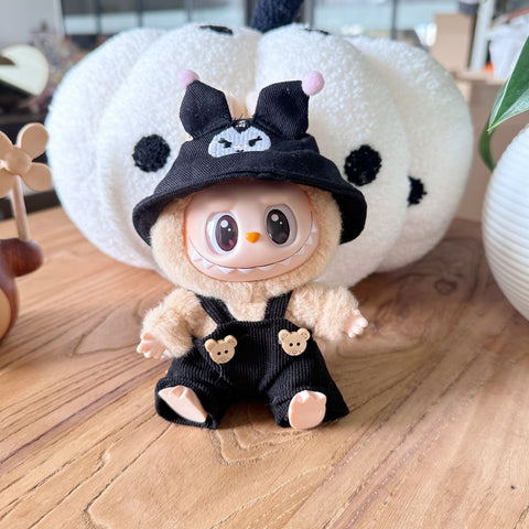 Lububu Doll Clothes Doll Overalls