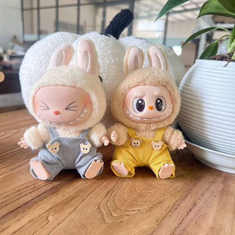 Lububu Doll Clothes Doll Overalls