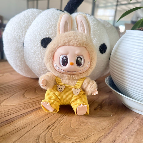 Lububu Doll Clothes Doll Overalls