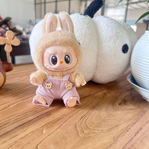 Lububu Doll Clothes Doll Overalls