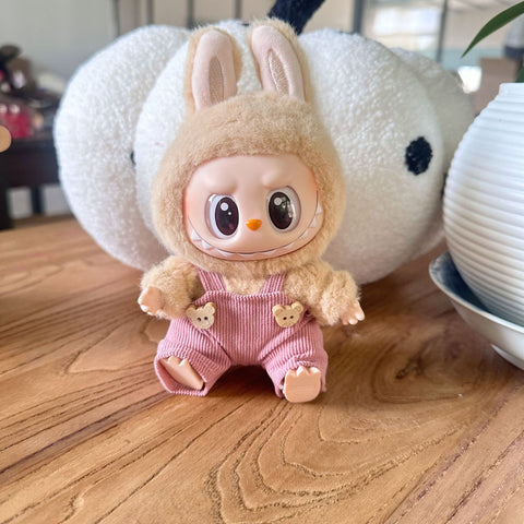 Lububu Doll Clothes Doll Overalls